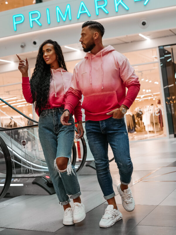 Bluza męska Olavoga Fade Men ombre brzoskwiniowa butik OLV