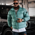 Kurtka męska pikowana Olavoga Flow miętowa sklep online