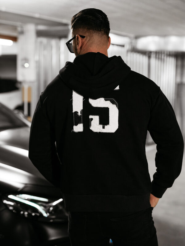 Bluza męska z kapturem OLAVOGA WILD czarna , sklep online