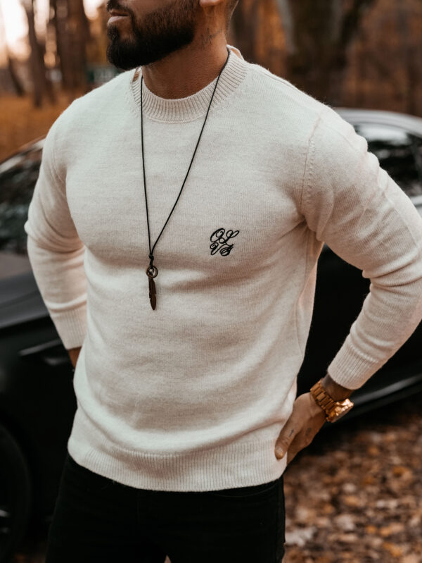 Sweter męski Olavoga SAIMA beżowy , sklep online