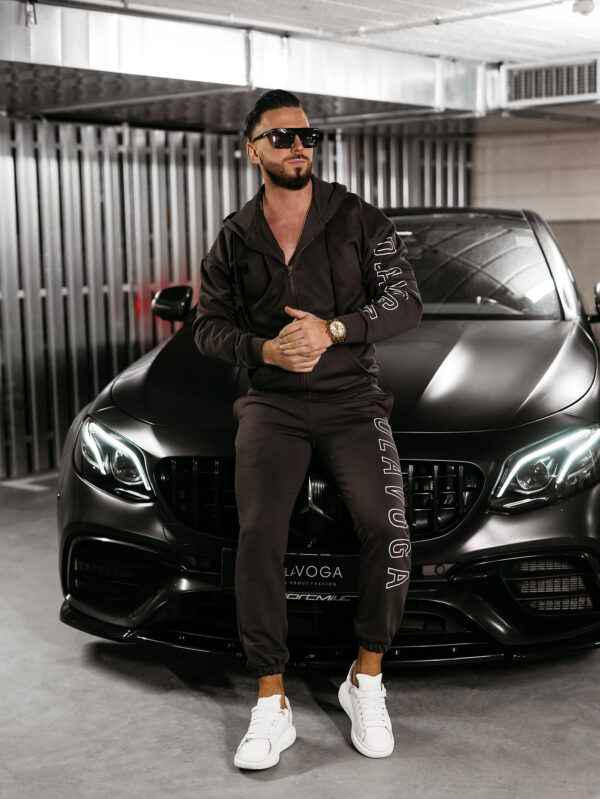 Komplet dres męski bawełniany OLAVOGA UMRISS brązowy , butik olv , olavoga sklep online , ola voga ,