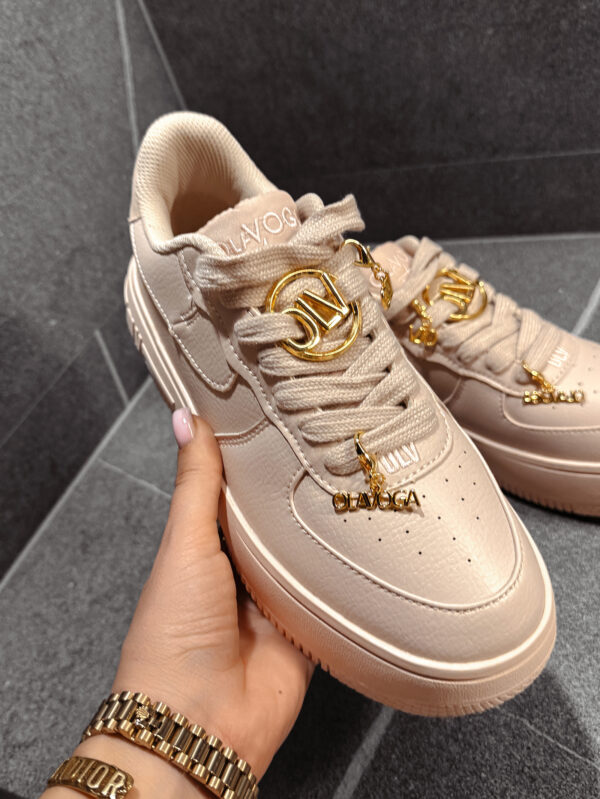 Buty damskie sportowe sneakersy HEELY OLAVOGA beżowe , butik olv , olavoga sklep online , ola voga , sklep olavoga , butik olavoga ,