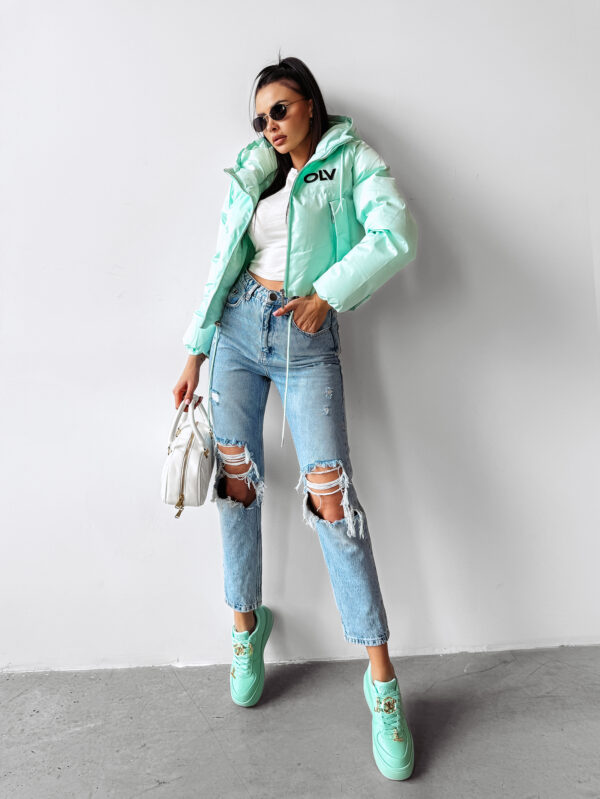 Buty damskie sportowe sneakersy HEELY OLAVOGA miętowe , butik olv , olavoga sklep online , ola voga , sklep olavoga , butik olavoga ,