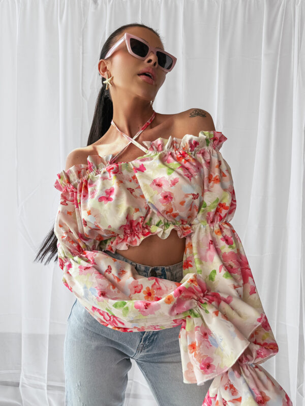 Bluzka top hiszpanka GENTLE OLAVOGA spring bouquet , butik olv , olavoga sklep online , ola voga , butik olavoga , sklep olavoga , top olavoga , top olv , bluzka olavoga , bluzka olv , gentle olavoga , gentle olv ,