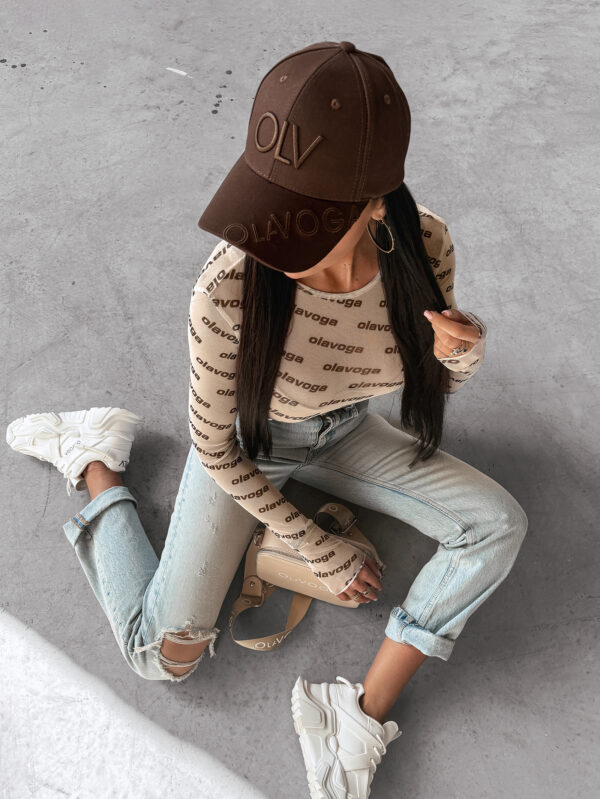 Body casualowe logowane POND OLAVOGA beżowe , butik olv , olavoga sklep online , ola voga , butik olavoga , sklep olavoga , body olavoga , body olv , pond olavoga , pond olv ,