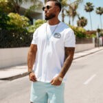 T-shirt męski bawełniany ESKAL OLAVOGA ecru , butik partnerski , wyprzedaż , wyprzedaz , zdjęcia , butiki partnerskie , butik olv , sklep online , ola voga , butik , sklep , olv , shop , t-shirt , men , tshirt , męski , klasyczny , basic , koszulka męska olv , , koszulka , błękitna , tshirt men , slim , koszulka bawełniana , blue , męska , beige , z logo , black , white , biała , Orange , blue ,