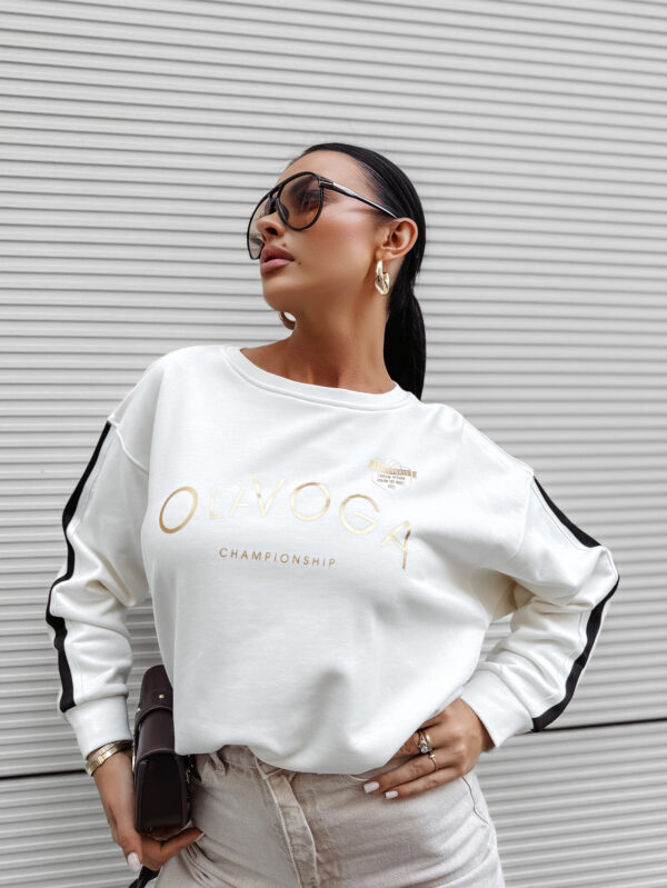 Bluza damska OLAVOGA OLY ecru , zakupy , s , m , l , nowa kolekcja , najnowsza kolekcja , new , sprzedaż , butik partnerski , wyprzedaż , wyprzedaz , zdjęcia , butiki partnerskie , butik olv , sklep online , ola voga , o la voga , butik , sklep , olv , shop , dresowa , women , kobieca , black , biała , white ,