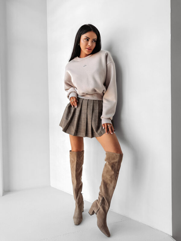 Bluza damska OLAVOGA TAKEDOWN beżowa , s , m , l , nowa kolekcja , najnowsza kolekcja , new , sprzedaż , butik partnerski , wyprzedaż , wyprzedaz , zdjęcia , butiki partnerskie , butik olv , sklep online , ola voga , o la voga , butik , sklep , olv , shop , dresowa , women , czekoladowa , czekolada , brown , gładka , kobieca ,