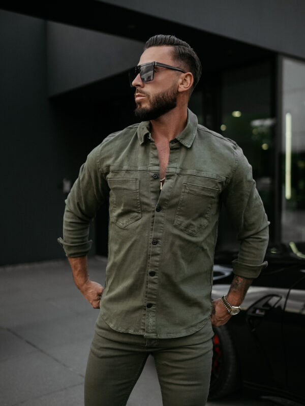 Koszula casualowa OLAVOGA GIACCA khaki , m , l , xl , nowa kolekcja , najnowsza kolekcja , new , sprzedaż , butik partnerski , wyprzedaż , wyprzedaz , zdjęcia , butiki partnerskie , butik olv , sklep online , ola voga , o la voga , butik , sklep , olv , shop , jeansowa , men , black , jesienna , dopasowana , zielona , klasyczna , beige , black ,