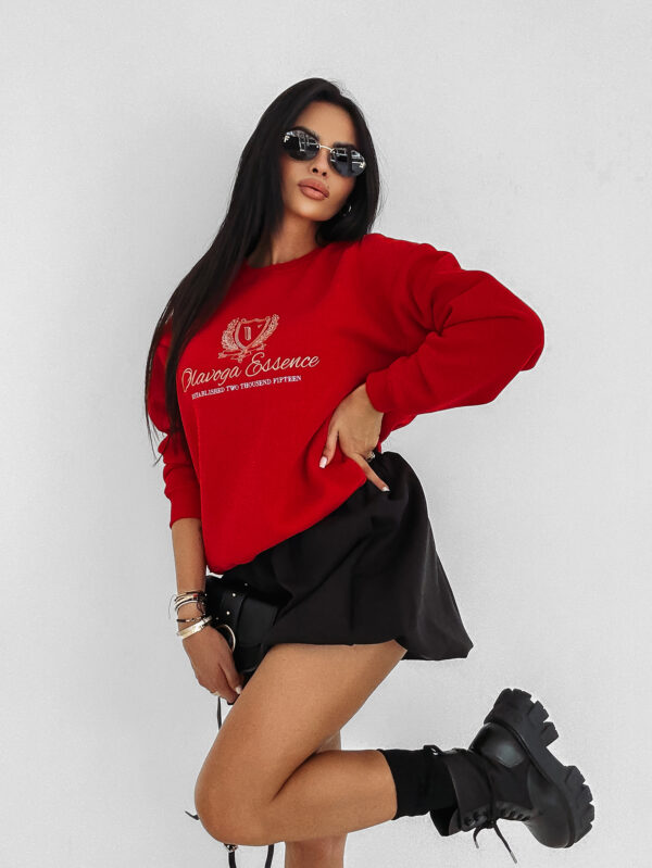 Bluza damska OLAVOGA FALL ESSENCE czerwona , zakupy , s , m , l , nowa kolekcja , najnowsza kolekcja , new , sprzedaż , butik partnerski , wyprzedaż , wyprzedaz , zdjęcia , butiki partnerskie , butik olv , sklep online , ola voga , o la voga , butik , sklep , olv , shop , women , kobiece , kobiecy ,