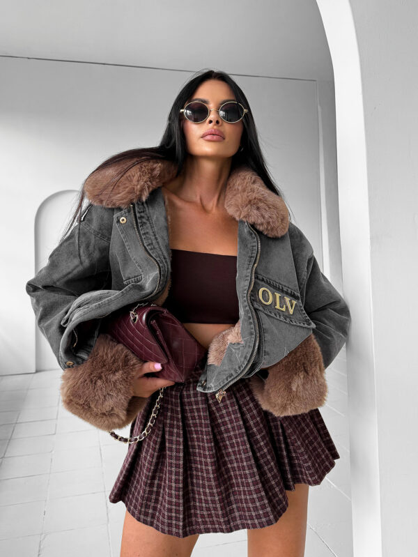 Kurtka damska OLAVOGA MONDEO ciemno szara , zakupy , s , m , l , nowa kolekcja , najnowsza kolekcja , new , sprzedaż , butik partnerski , wyprzedaż , wyprzedaz , zdjęcia , butiki partnerskie , butik olv , sklep online , ola voga , o la voga , butik , sklep , olv , shop , women , kobiece , kobiecy ,