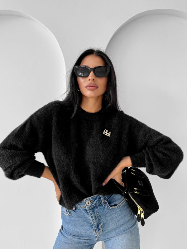 Sweter damski OLAVOGA AURAMISU czarny , zakupy , s , m , l , nowa kolekcja , najnowsza kolekcja , new , sprzedaż , butik partnerski , wyprzedaż , wyprzedaz , zdjęcia , butiki partnerskie , butik olv , sklep online , ola voga , o la voga , butik , sklep , olv , shop , women , kobiece , kobiecy ,