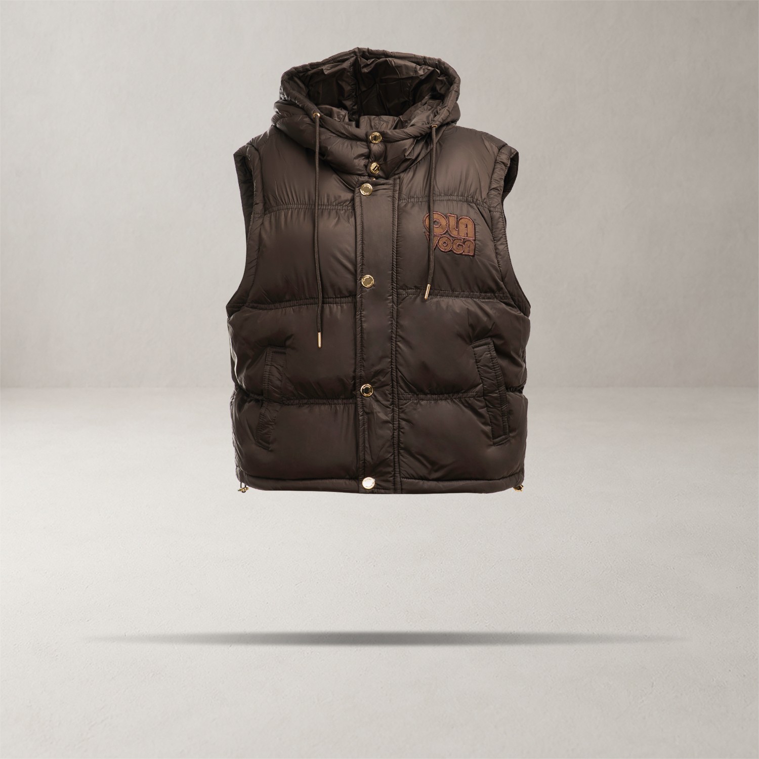 Kurtka damska OLAVOGA VIROON czekoladowa