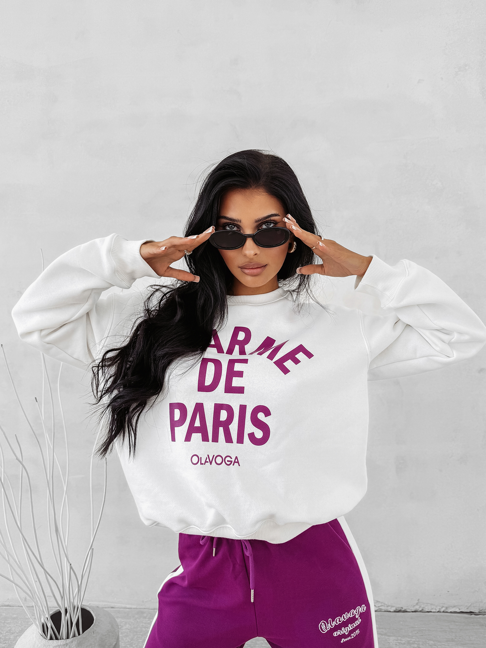 Bluza damska OLAVOGA CHARME ecru