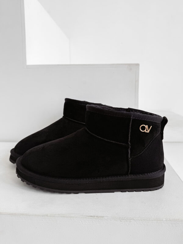 Śniegowce damskie OLAVOGA CRUSHY czarne