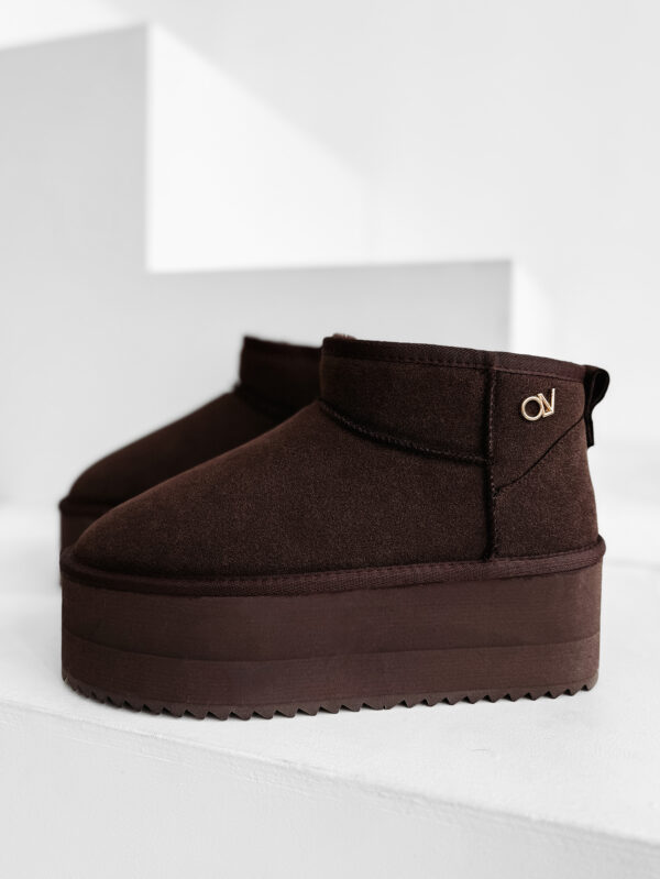 Buty damskie OLAVOGA MISTY czekoladowe