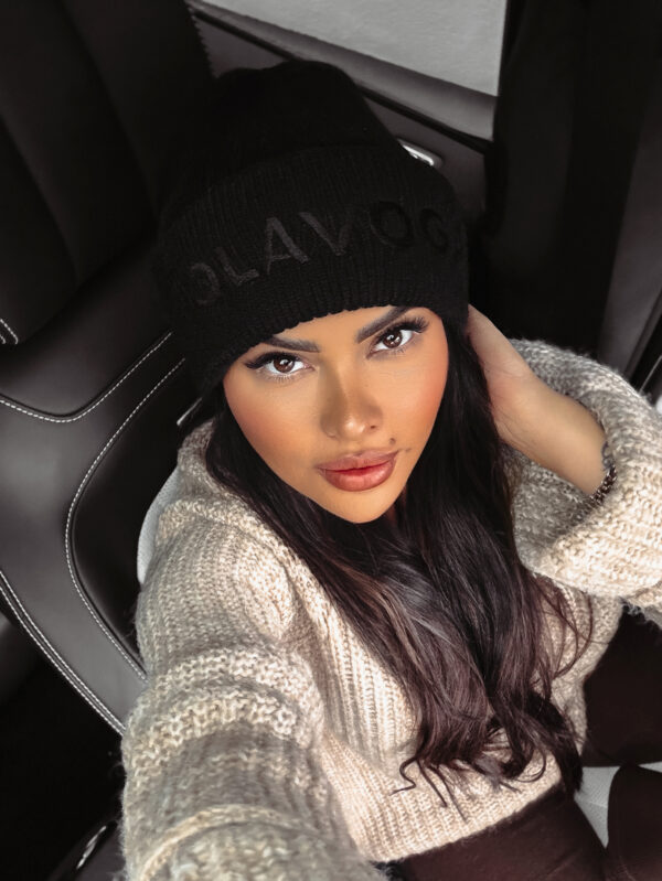 Czapka damska OLAVOGA OLITA czarna