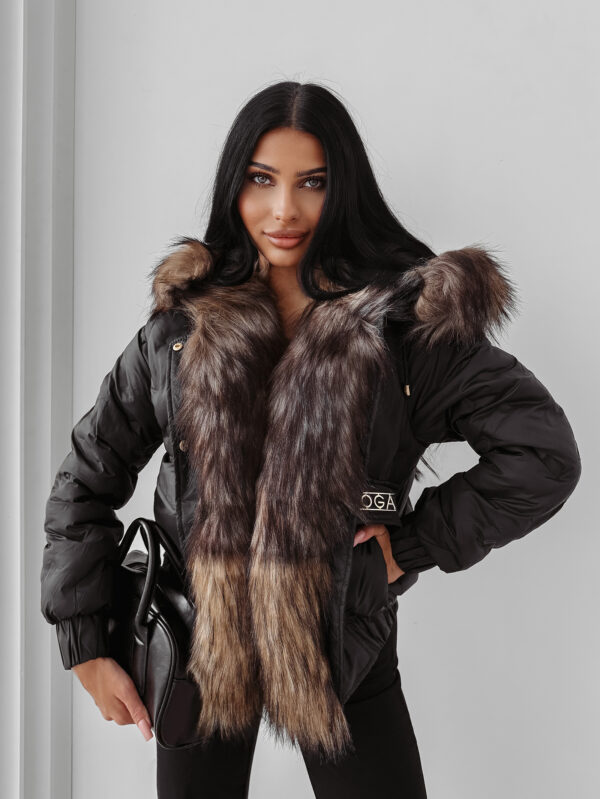 Kurtka damska OLAVOGA RAURE czarna