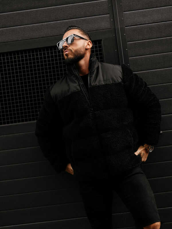 Kurtka męska OLAVOGA VAAS czarna