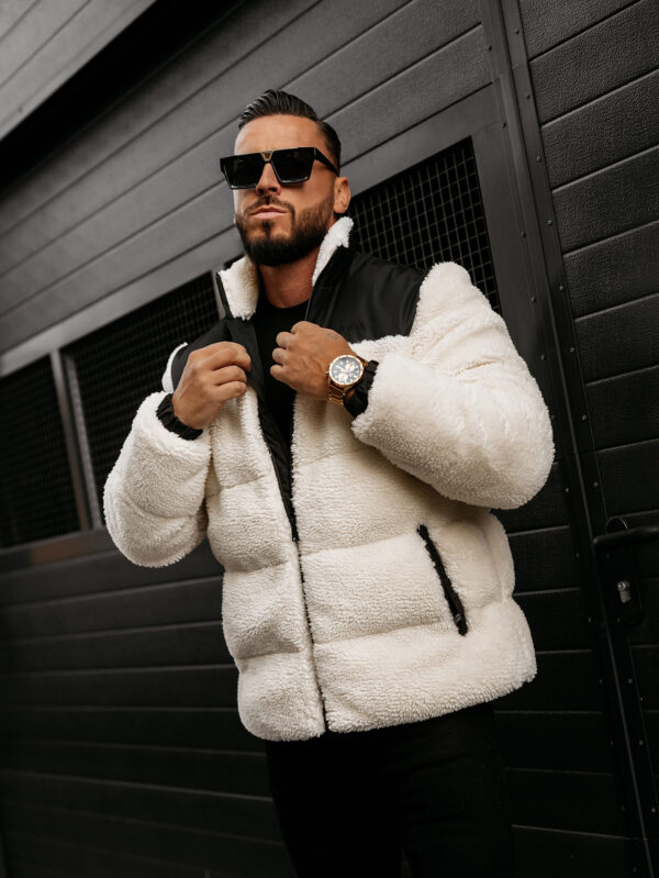 Kurtka męska OLAVOGA VAAS ecru