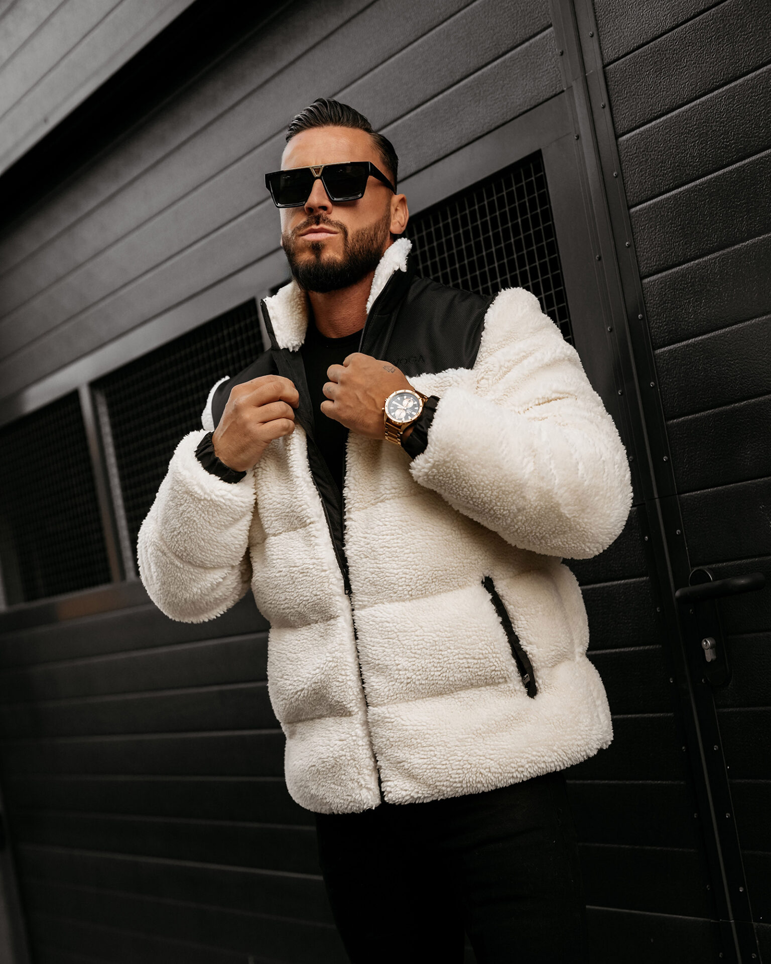 Kurtka męska OLAVOGA VAAS ecru