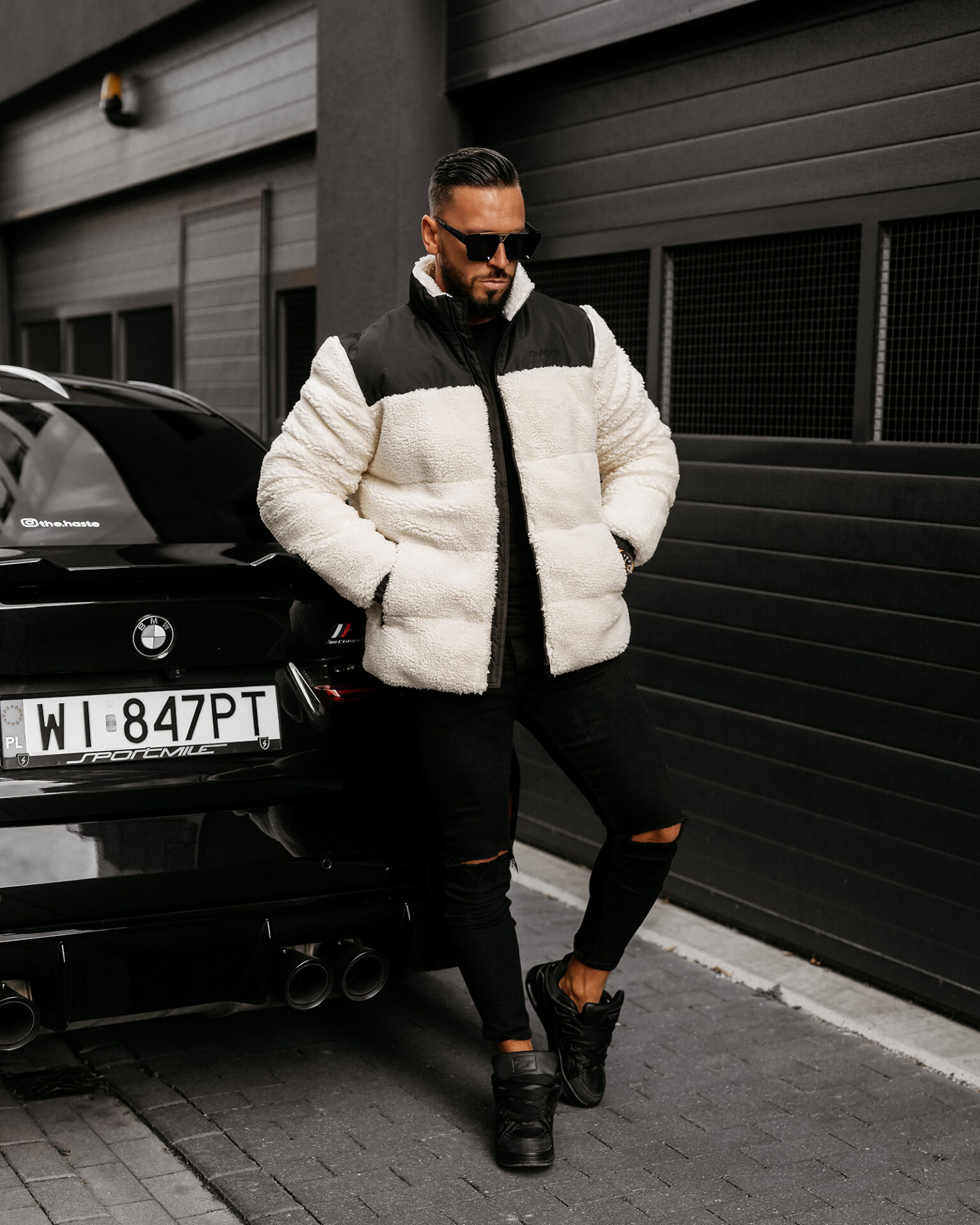 Kurtka męska OLAVOGA VAAS ecru