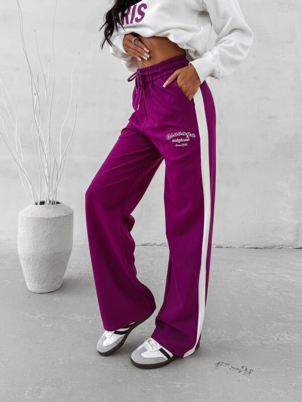 Spodnie damskie OLAVOGA UNIQUE fioletowe