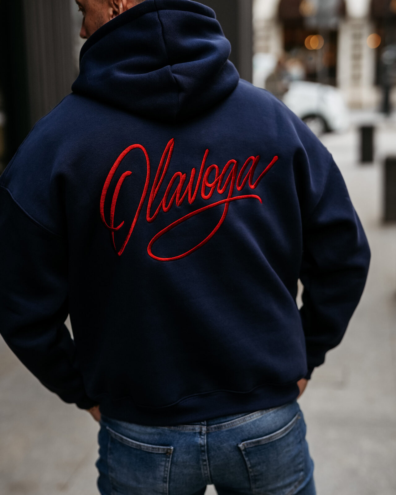 Bluza męska OLAVOGA UNIT granatowa