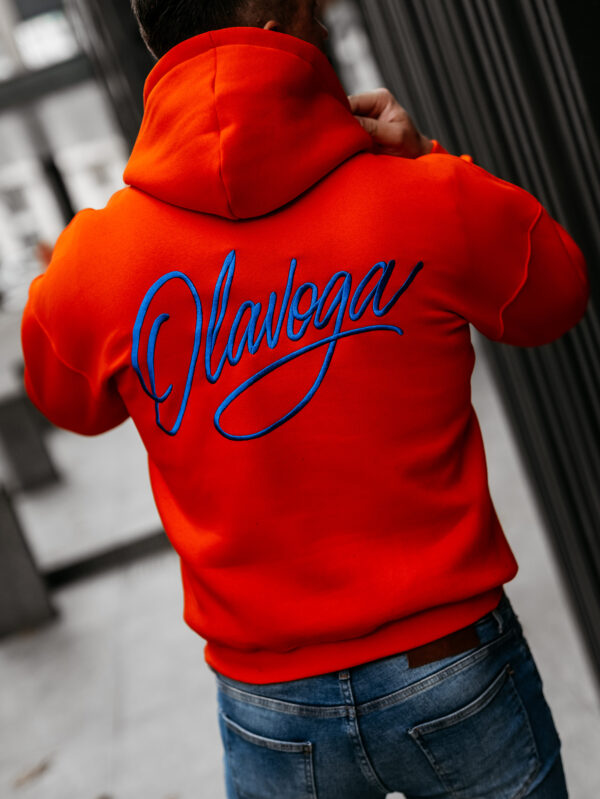 Bluza męska OLAVOGA UNIT pomarańczowa