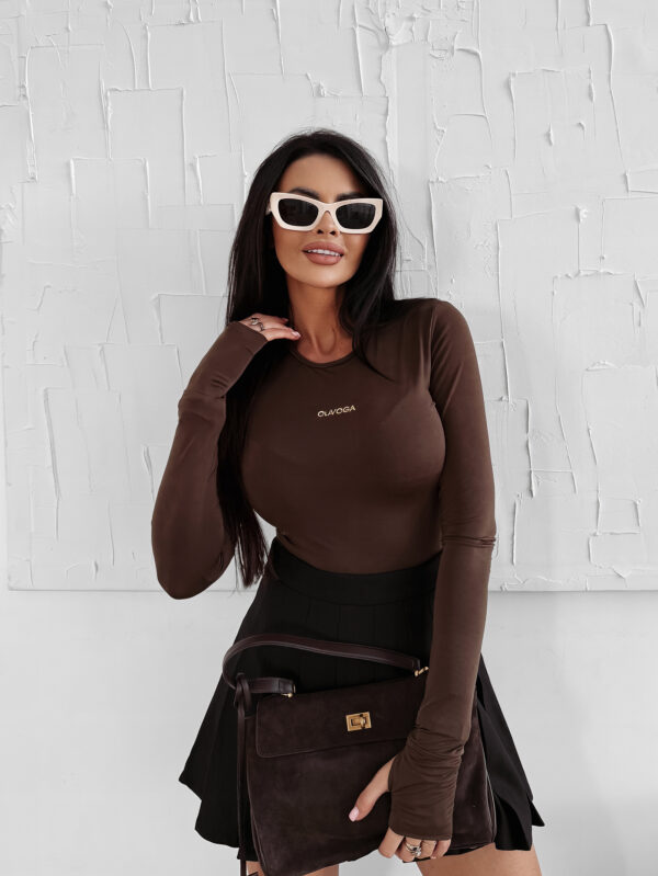 Body damskie OLAVOGA NOMA czekoladowe