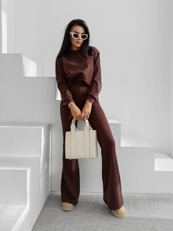 Komplet damski OLAVOGA MOSSEIL brązowy