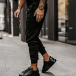 Spodnie męskie OLAVOGA NOVAVIIC czarne