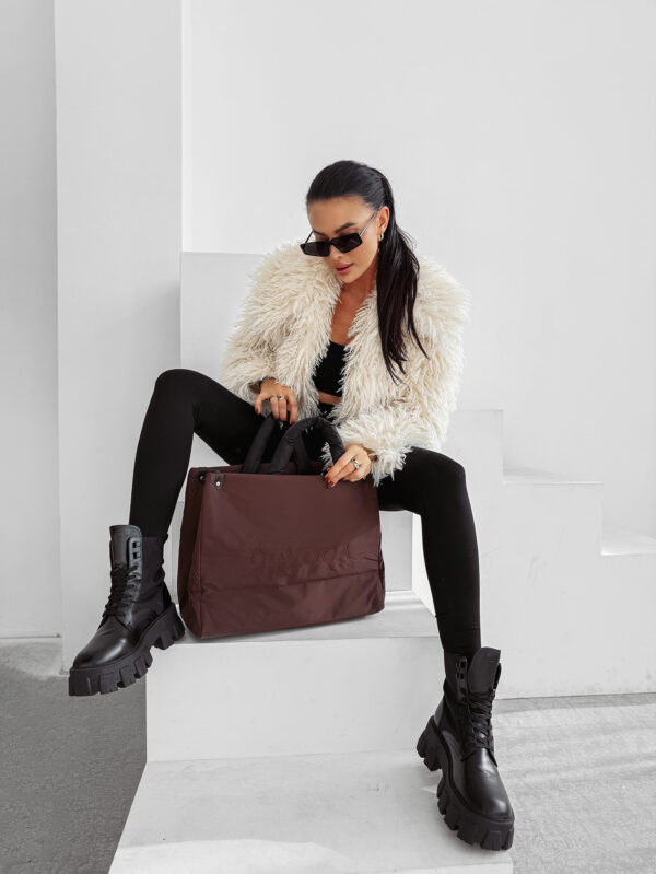 Torebka damska OLAVOGA FIOE czekoladowa