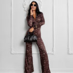 Kombinezon damski OLAVOGA NIGHTFALL czekoladowy