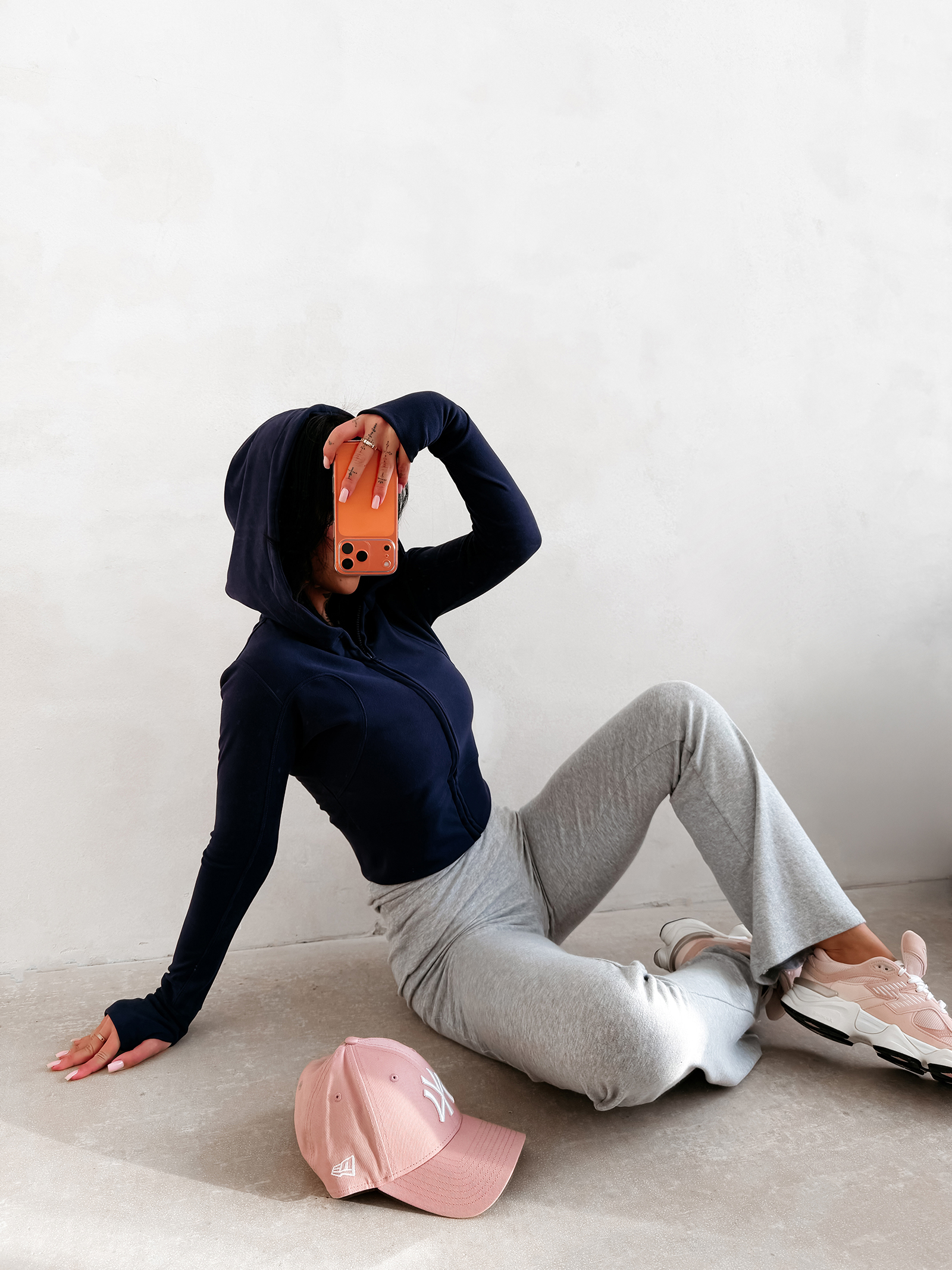 Bluza damska OLAVOGA EMERA granatowa - obrazek 3