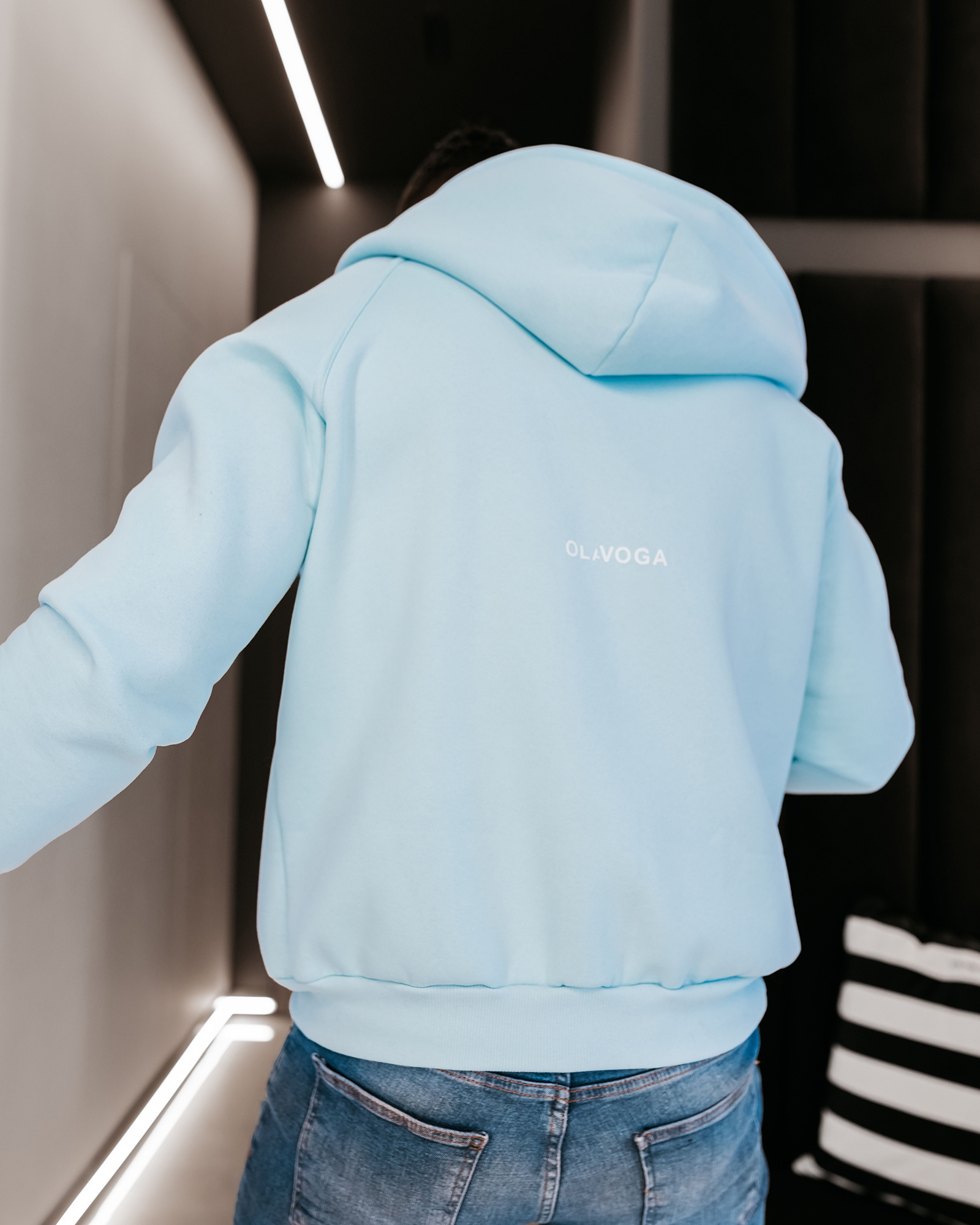 Bluza męska OLAVOGA IRIS miętowa - obrazek 4