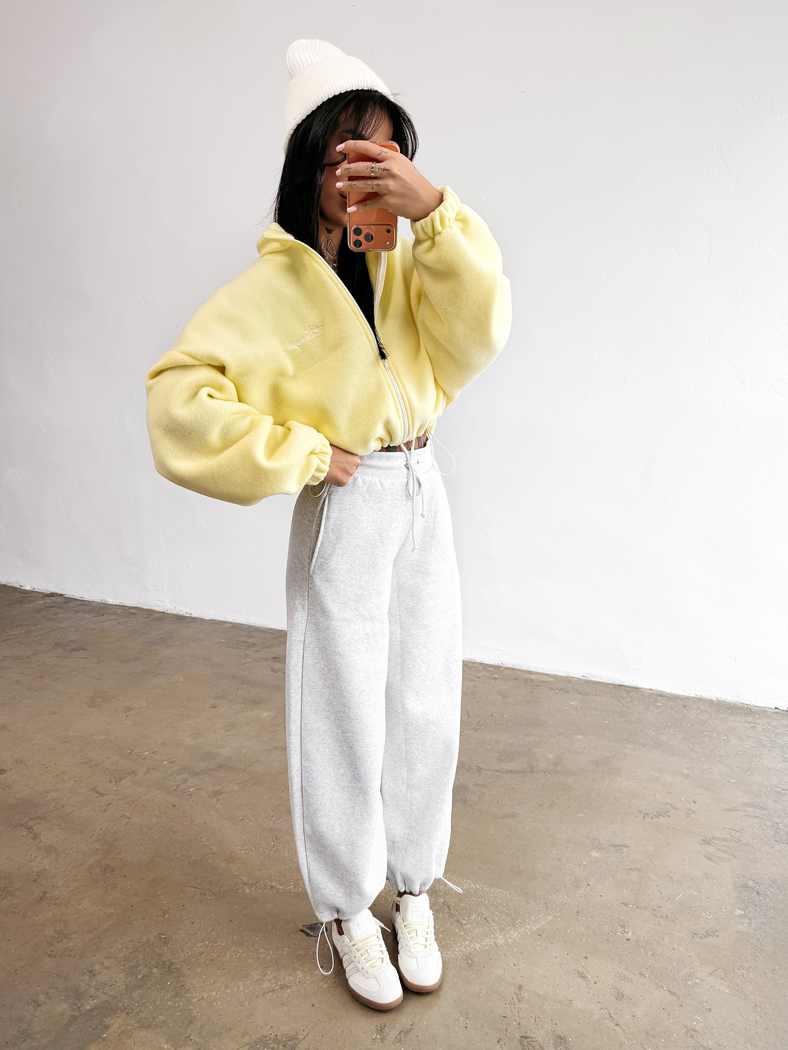 Bluza damska OLAVOGA SOFTI żółta - obrazek 3