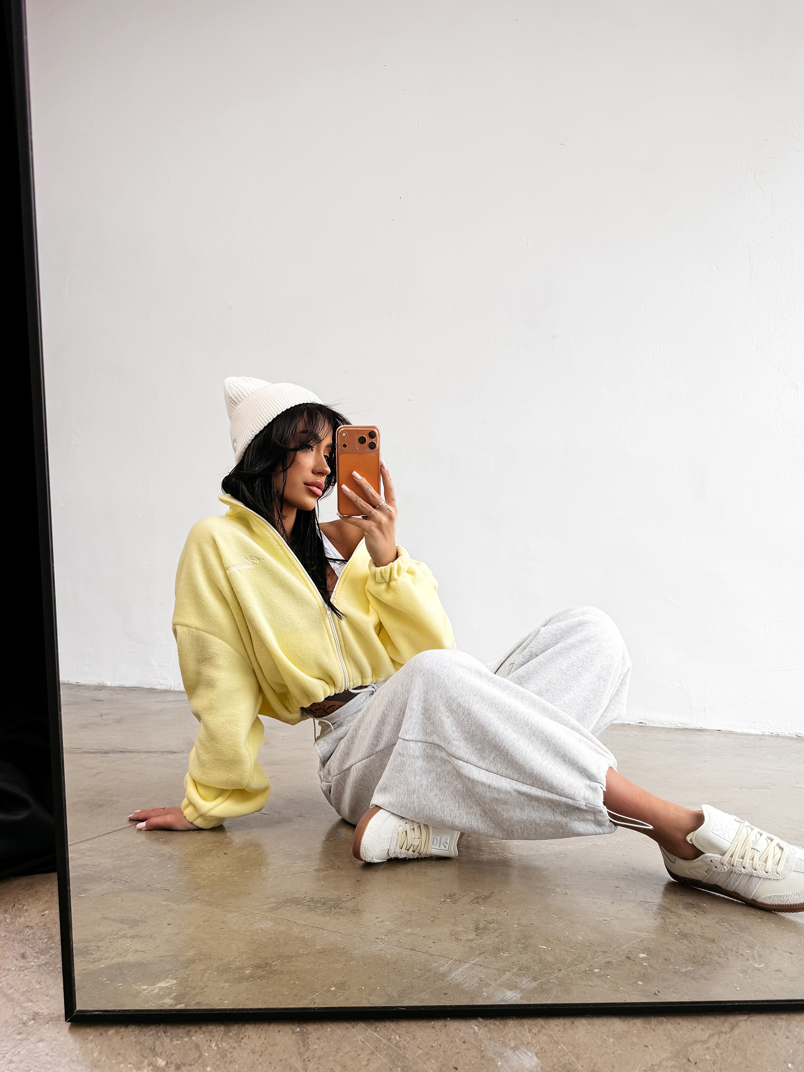 Bluza damska OLAVOGA SOFTI żółta