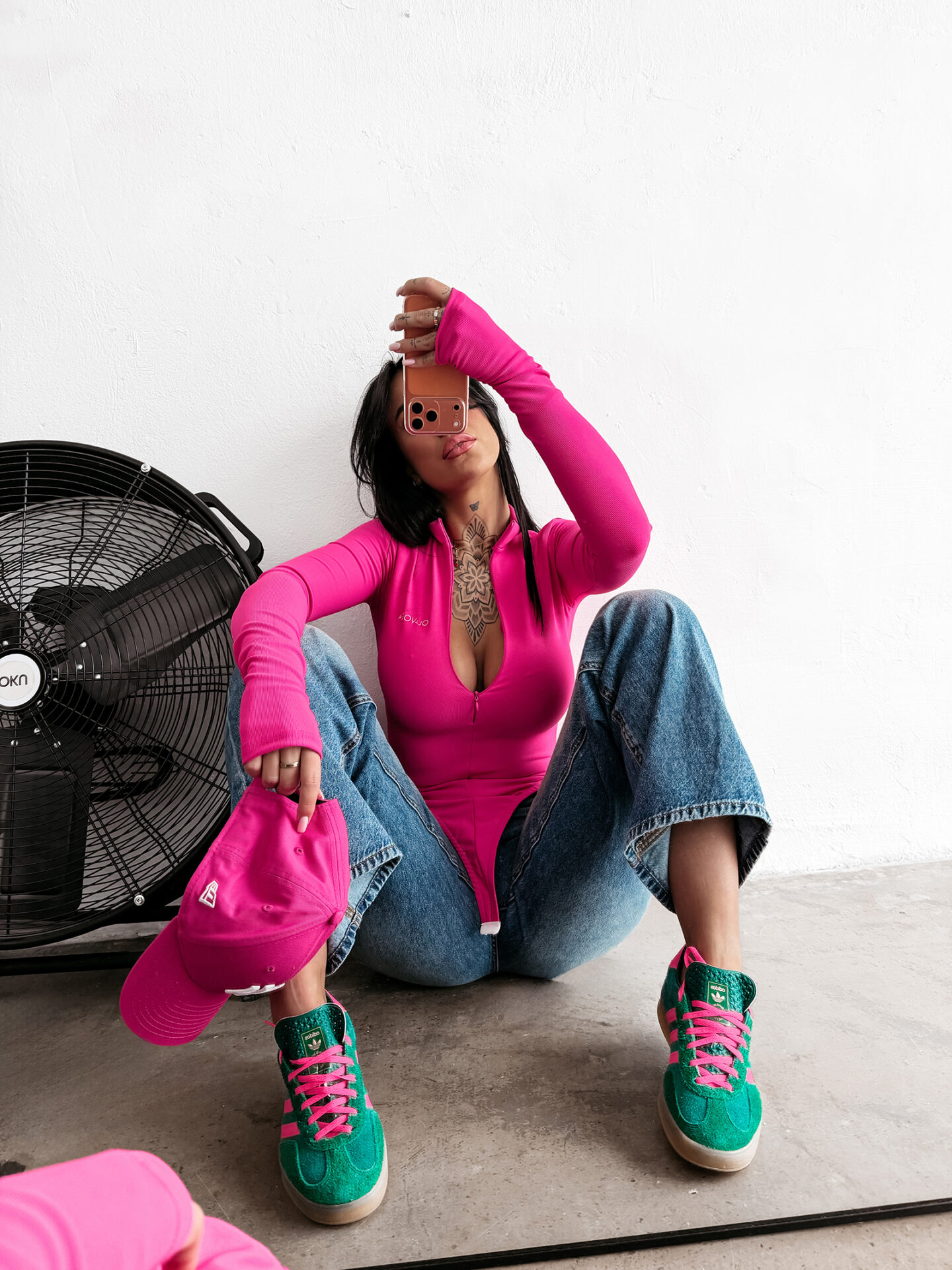 Body damskie OLAVOGA ESSENTIAL różowe - obrazek 4