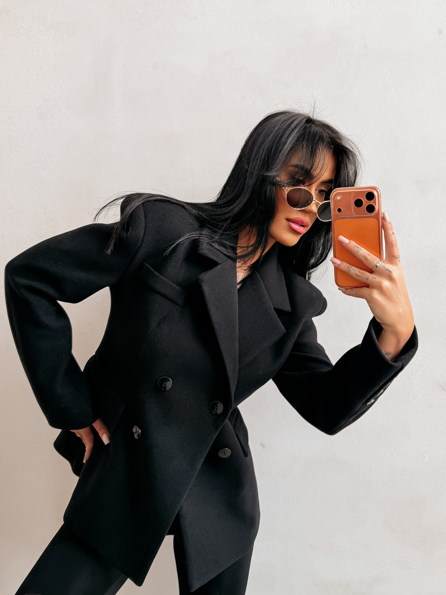 Marynarka damska OLAVOGA HUSH czarna