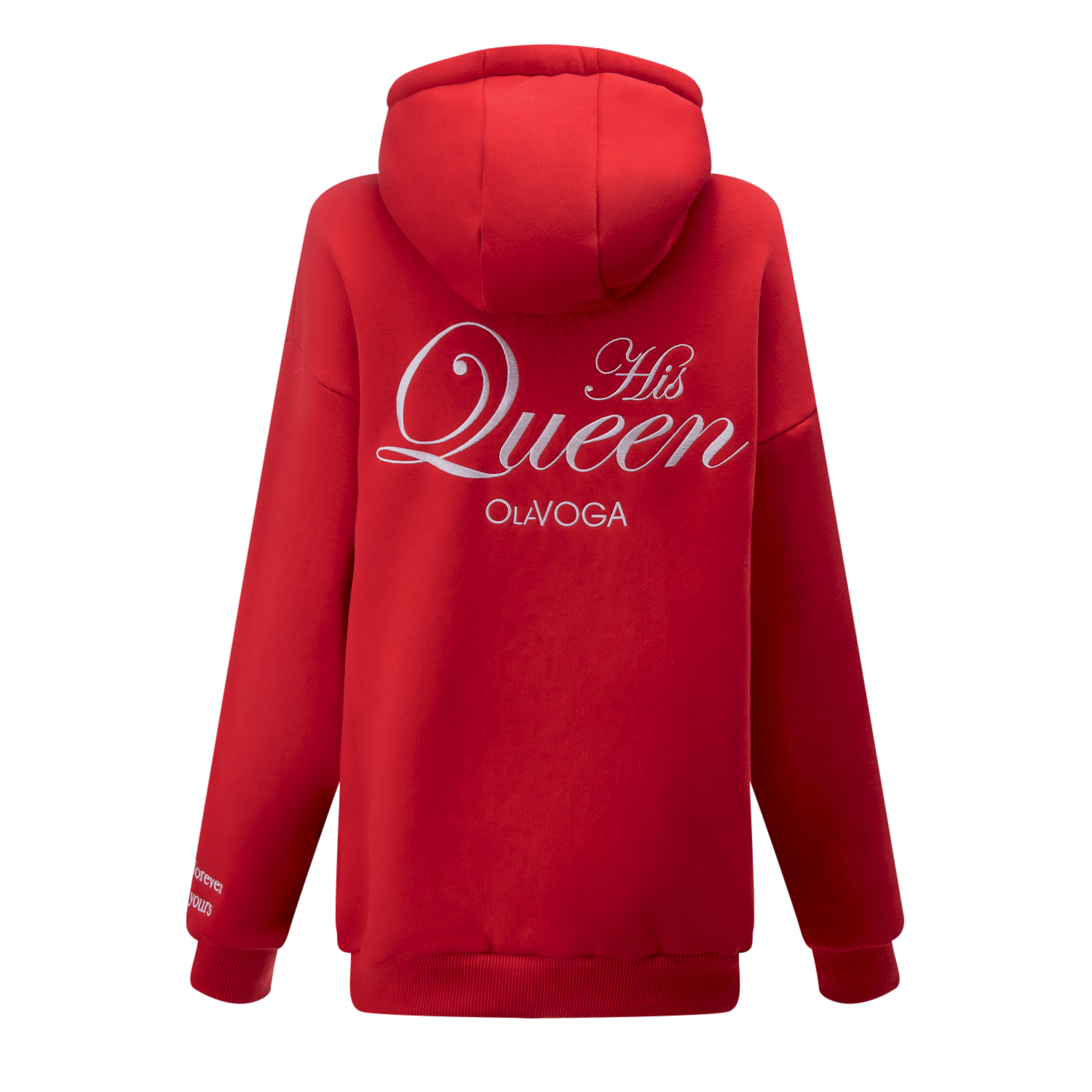 Bluza damska OLAVOGA ADORE czerwona - obrazek 3