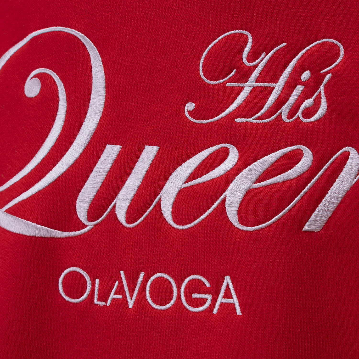 Bluza damska OLAVOGA ADORE czerwona - obrazek 4